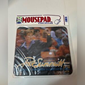 Tennessee Lady Vols Pat Summitt Mousepad- new